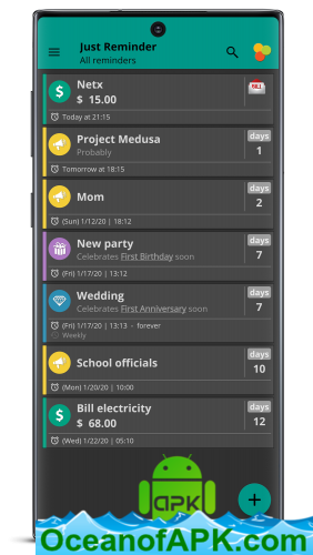 Just Reminder v2.5.0 [Premium] APK Free Download