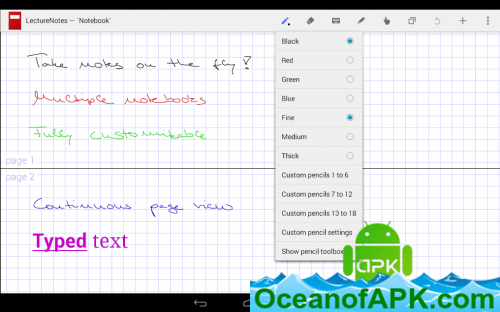 LectureNotes v2.8.16 [Paid] APK Free Download