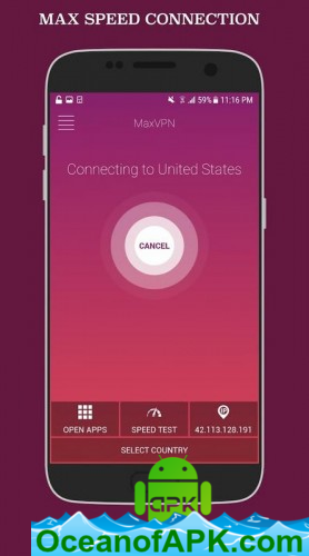 MaxVPN - Free Fast Connect & Unlimited VPN client v2.21 [Pro] APK Free Download