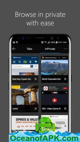 Microsoft Edge v42.0.2.3367 APK Free Obtain