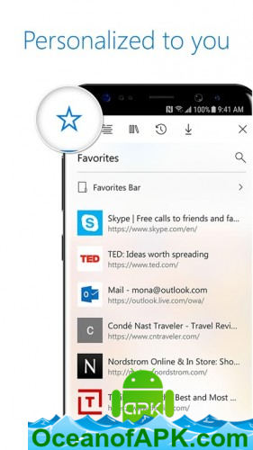 Microsoft Edge v42.0.2.3726 APK Free Obtain