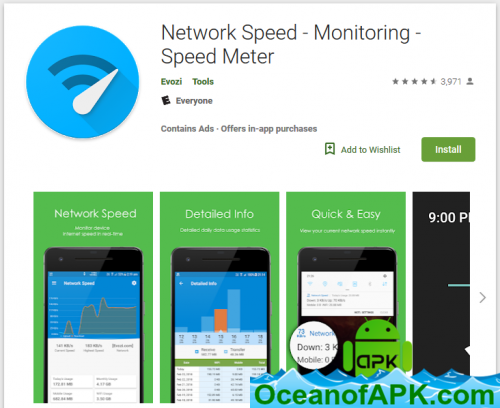 Network Speed - Monitoring - Speed Meter v2.0.6 [Pro] APK Free Download