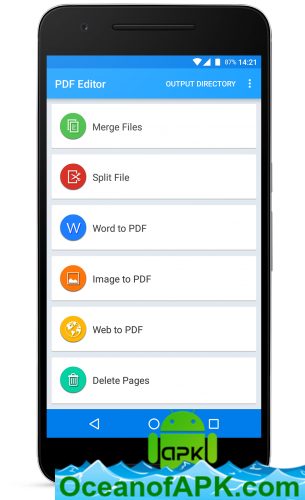 PDF converter pro & PDF editor - pdf merge v6.8 [Paid] APK Free Download