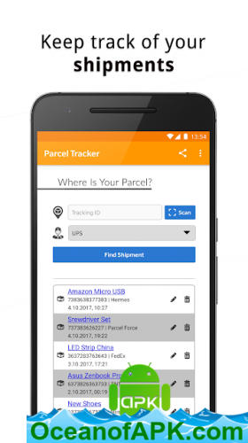 Package Tracking - USPS, DHL, UPS, FedEx, TNT v2.7 [AdFree] APK Free Download
