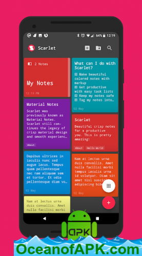 Scarlet Notes Pro v7.5.2-pro [Paid] APK Free Download