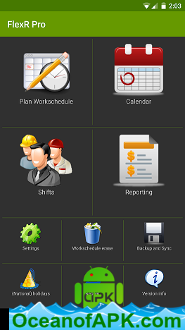 Shift Work Calendar (FlexR Pro) v7.9.9 [Patched] APK Free Download