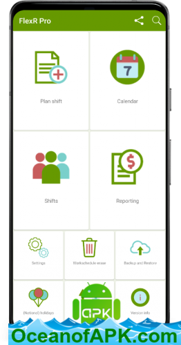 Shift Work Calendar (FlexR Pro) v7.9.9 [Patched][Unlocked][Modded] APK Free Download