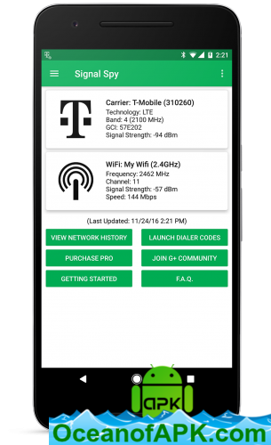 Signal Spy Monitor Signal Strength Data Usage v1.9.9.8 build 165 [Pro] APK Free Download