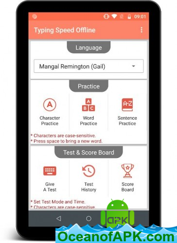Typing Pace Check – Typing Grasp – Offline v1.0 (Patched) APK Free Obtain