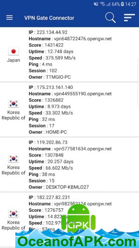 VPN Gate Connector (Professional) v1.7.4 APK Free Obtain
