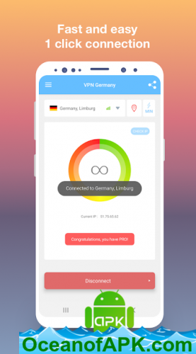 VPN Germany - Free and fast VPN connection v1.28 [Pro] APK Free Download
