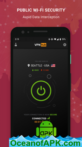 VPNhub Best Free Unlimited VPN - Secure WiFi Proxy v2.5.1 [Premium] APK Free Download