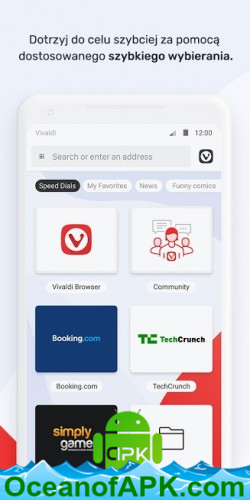 Vivaldi Browser Beta v2.9.1741.39 APK Free Obtain