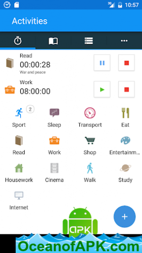 aTimeLogger - Time Tracker v1.6.97 [Unlocked] APK Free Download