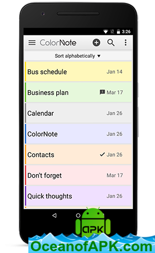 ColorNote Notepad Notes v4.1.4 APK Free Download